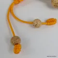 Bracelet tibétain Authentiques Graines de Lotus 21 perles - Bracelet tibétain mala de méditation