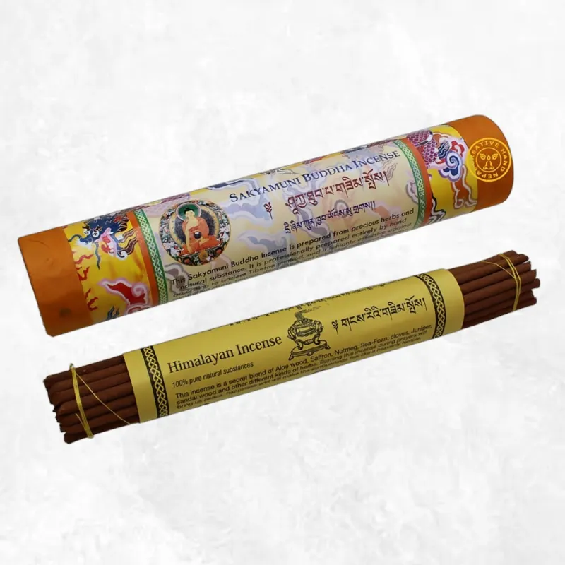 Encens tibétain Bouddha Sakyamouni pour offrandes spirituelles - Objets rituels bouddhistes