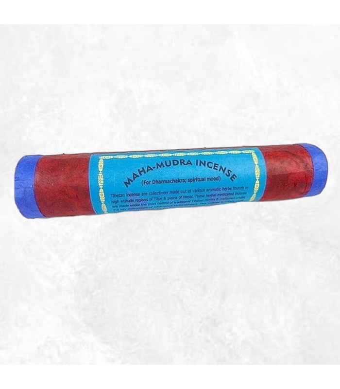 Encens tibétain MahaMudra, naturel et purifiant pour méditation.