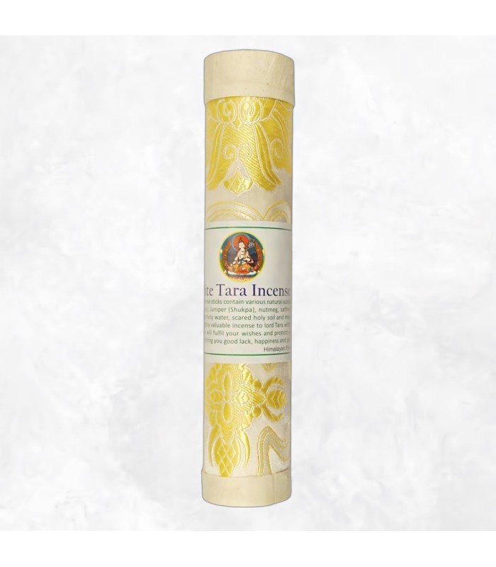 Encens tibétain Tara blanche, chance et bonheur