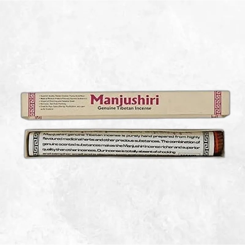Encens tibétain Manjushri - Purification des énergies subtiles - Encens tibétains, accessoires