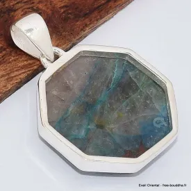 Pendentif Quantum Quattro véritable hexagonal - Pendentifs pierres naturelles