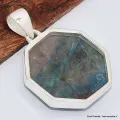 Pendentif Quantum Quattro véritable hexagonal - Pendentifs pierres naturelles