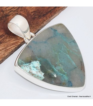 Pendentif véritable Quantum Quattro triangulaire