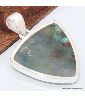Pendentif véritable Quantum Quattro triangulaire