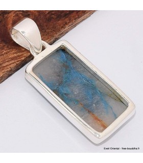 Pendentif Quantum Quattro rectangulaire – Argent 925 certifié