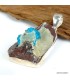 Pendentif argent Cristal de Cavansite