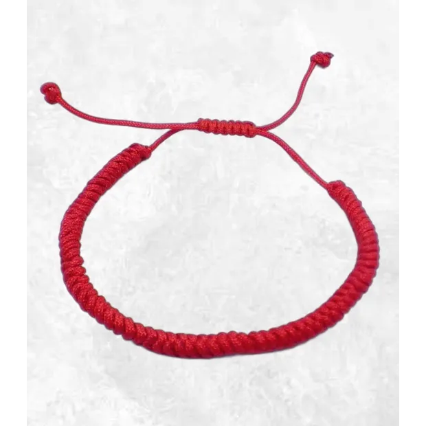 Bracelet Tibétain Rouge Authentique Porte-bonheur - Bracelets tibétains bouddhistes