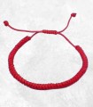 Bracelet tibétain rouge Authentique – Protection et tradition bouddhiste