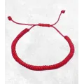 Bracelet Tibétain Rouge Authentique Porte-bonheur - Bracelets tibétains bouddhistes