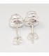 Boucles Morganite facettée argent 925 – Bijou certifié et raffiné
