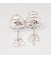 Boucles Morganite facettée argent 925 – Bijou certifié et raffiné