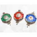 Pendentif tibétain pierre fantaisie - Pendentifs tibétains bouddhistes