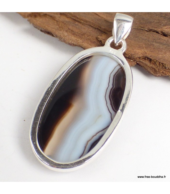 Agate noire – Pierre d’ancrage et de protection naturelle