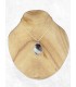 Pendentif Agate noire ovale facettée – Argent 925 certifié