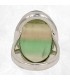 Bague Fluorite multicolore – Argent 925 certifié – Taille 55