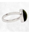 Bague œil de chat en argent 925 – Chrysobéryl naturel