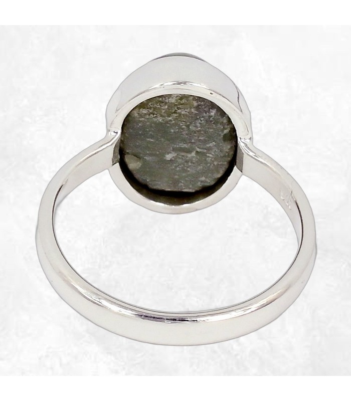 Bague œil de chat en argent 925 – Chrysobéryl naturel