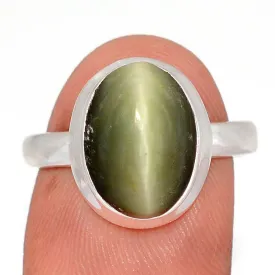 Bague Oeil de Chat - Chrysobéryl - plusieurs tailles - Bijoux en Oeil de Chat