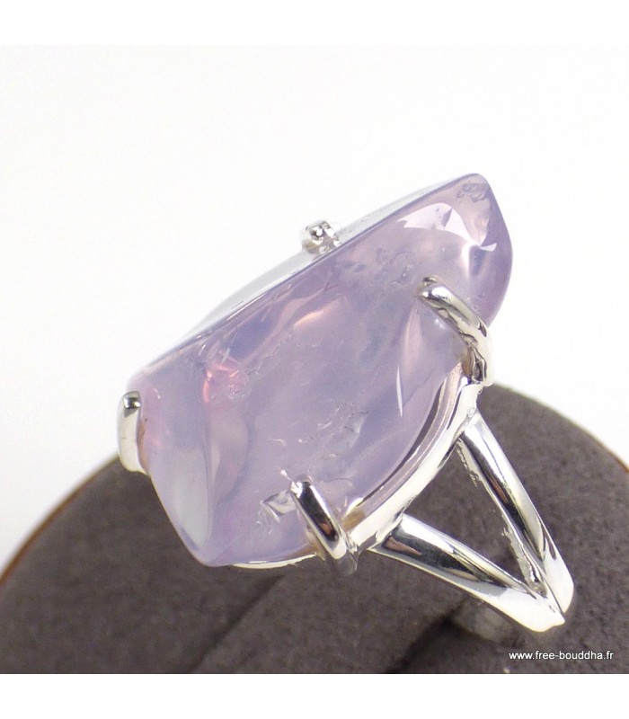 Bague Quartz Lavande du Brésil – Argent 925