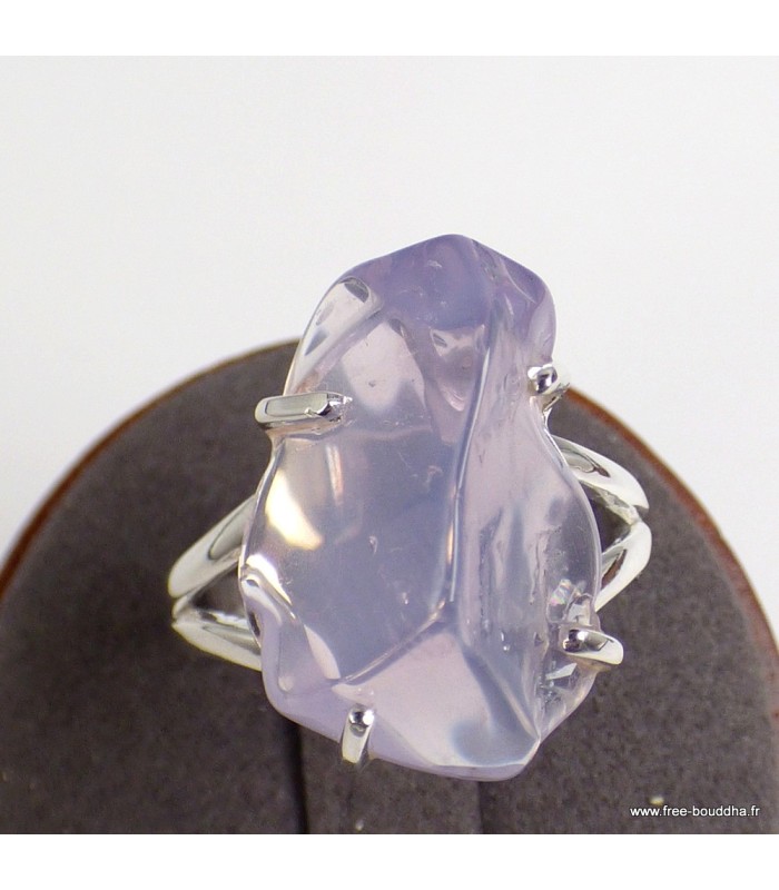Bague Quartz Lavande du Brésil – Argent 925
