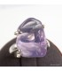 Bague Quartz Lavande naturelle – Taille 58/59