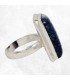 Bague énergétique en Glacierite bleue – taille 53 – bijou de transformation