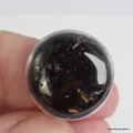 Bague Nuumite ronde naturelle 2 anneaux taille 55 - Bijoux Pierres Naturelles