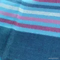 Châle bambou turquoise à fleurs - Châle en Bambou écologique