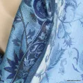 Châle en soie naturelle – Tissu moiré et fluide - Etoles en soie naturelle