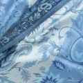 Châle en soie naturelle – Tissu moiré et fluide - Etoles en soie naturelle