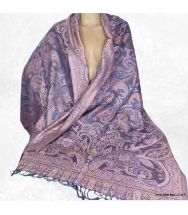 Châle en soie naturelle – À porter en toute saison