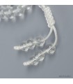Mala tibétain108 perles cristal de roche véritable Himalaya 7 mm,