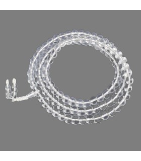 Mala 108 perles cristal de roche Himalaya 7 mm