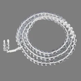 Collier Mala tibétain 108 perles de Cristal de Roche - Mala tibétain 108 perles