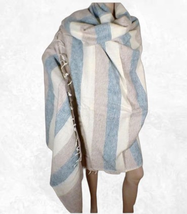 Couverture en laine de yack – Le confort brut de la nature