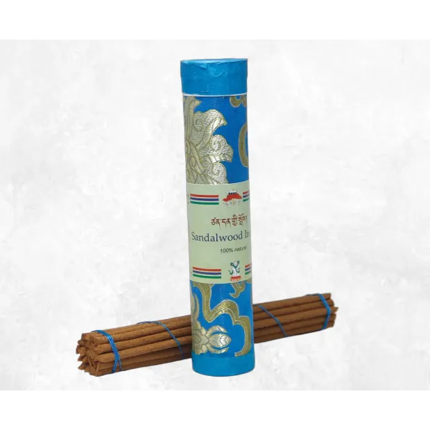 Encens tibétain bouddhiste Bois de Santal - Purification - Encens tibétains, accessoires