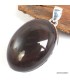 Pendentif Obsidienne Œil Céleste pierre naturelle – argent 925