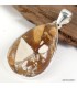 Pendentif Jaspe Brecchia pierre naturelle – argent 925