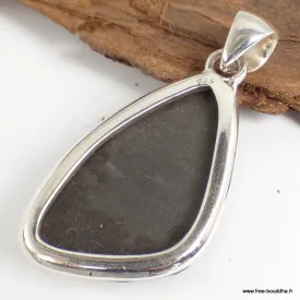 Bijou Pendentif Pyrite arc-en-ciel asymétrique - Bijoux en Pyrite arc-en-ciel