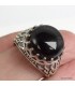 Bague Homme Onyx noir T 62 – Argent 925