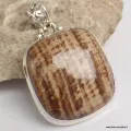 Pendentif Aragonite Candy carré - Pendentifs pierres naturelles
