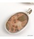 Pendentif Jaspe bréchique ovale – Argent 925