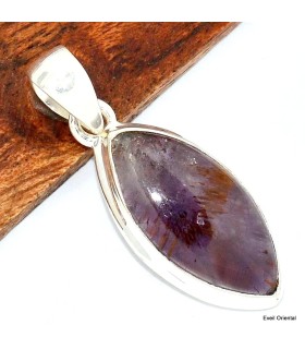 Pendentif Super Seven en Argent 925 – Pierre naturelle certifiée