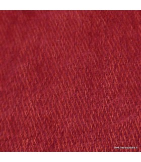 Châle laine de yak népalais rouge bordeaux artisanal – Made in Nepal