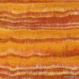 Châle oversized de méditation 100 x 200 cm rouille bordeau - Châles en laine faits main
