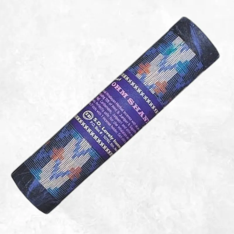 Encens tibétain bouddhiste pour la méditation Om Shanti - Encens tibétains, accessoires