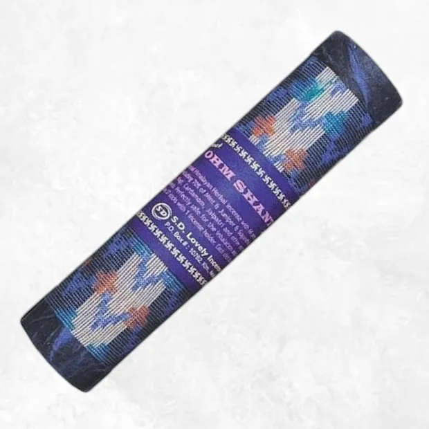 Encens tibétain bouddhiste pour la méditation Om Shanti - Encens tibétains, accessoires
