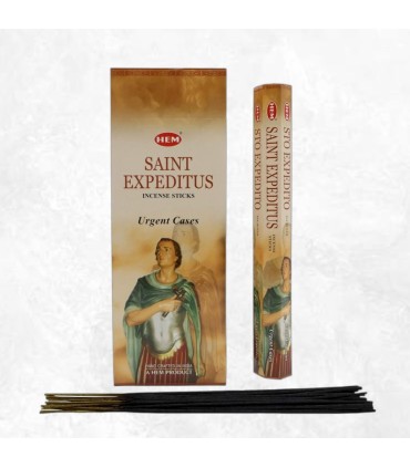 Encens indien pour causes urgentes, 20 bâtonnets de 25 cm.