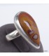 Bague Jaspe Noreena en argent 925 – Forme goutte T59